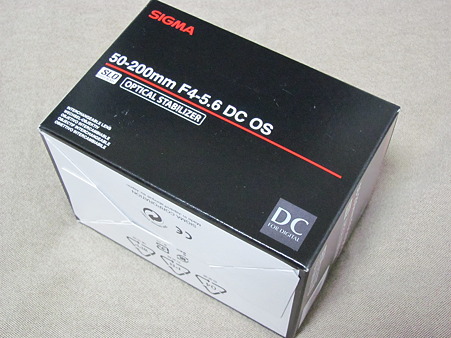 SIGMA 50-200mm 外箱