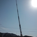 Photos: ウトロ消防署の梯子車高い！