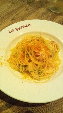 春野菜のパスタ@LA BETTOLA bis