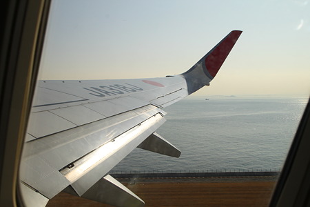 032　飛んだ～！(自分自身も10年ぶりの飛行機ですｗ)