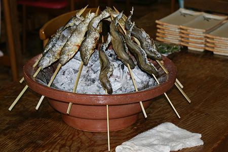 09岩魚塩焼き
