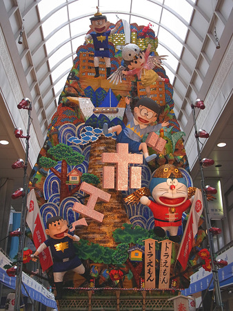 博多祇園山笠 2011 飾り山 川端中央街 ドラえもん(どらえもん)1