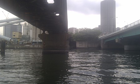 東京都港湾局専用線 春海橋と晴海通り
