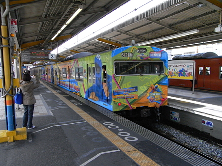 103系桜島線(西九条駅)5
