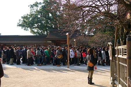 2012.01.29　福岡　太宰府天満宮　願いの列
