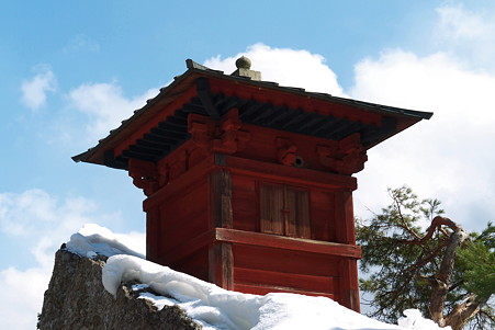 2011.03.09　山寺　五大堂　納経堂
