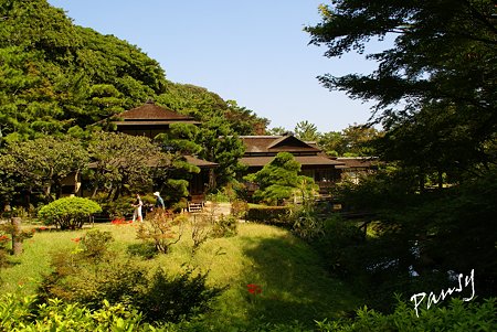 秋陽の三渓園 14