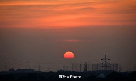 20110603夕日