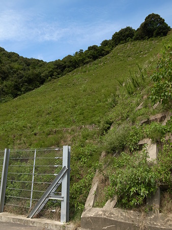 R424:みなべ町清川・崩落現場2